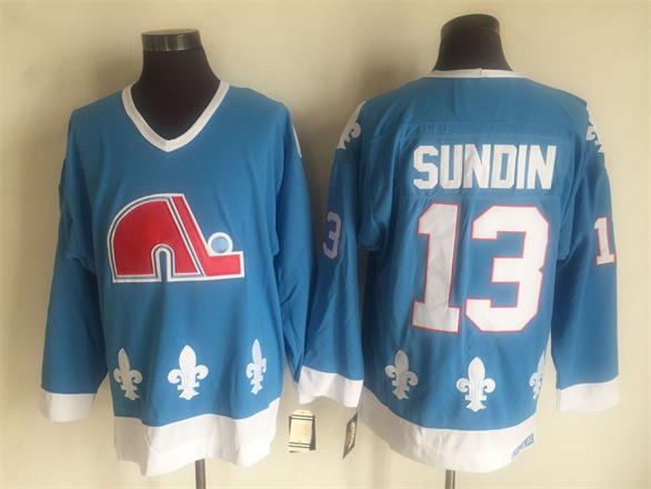 Nordiques 13 Sundin Light Blue CCM Throwback Jersey,We sell and wholesale Nordiques 13 Sundin Light Blue CCM Throwback Jersey on line form chian!